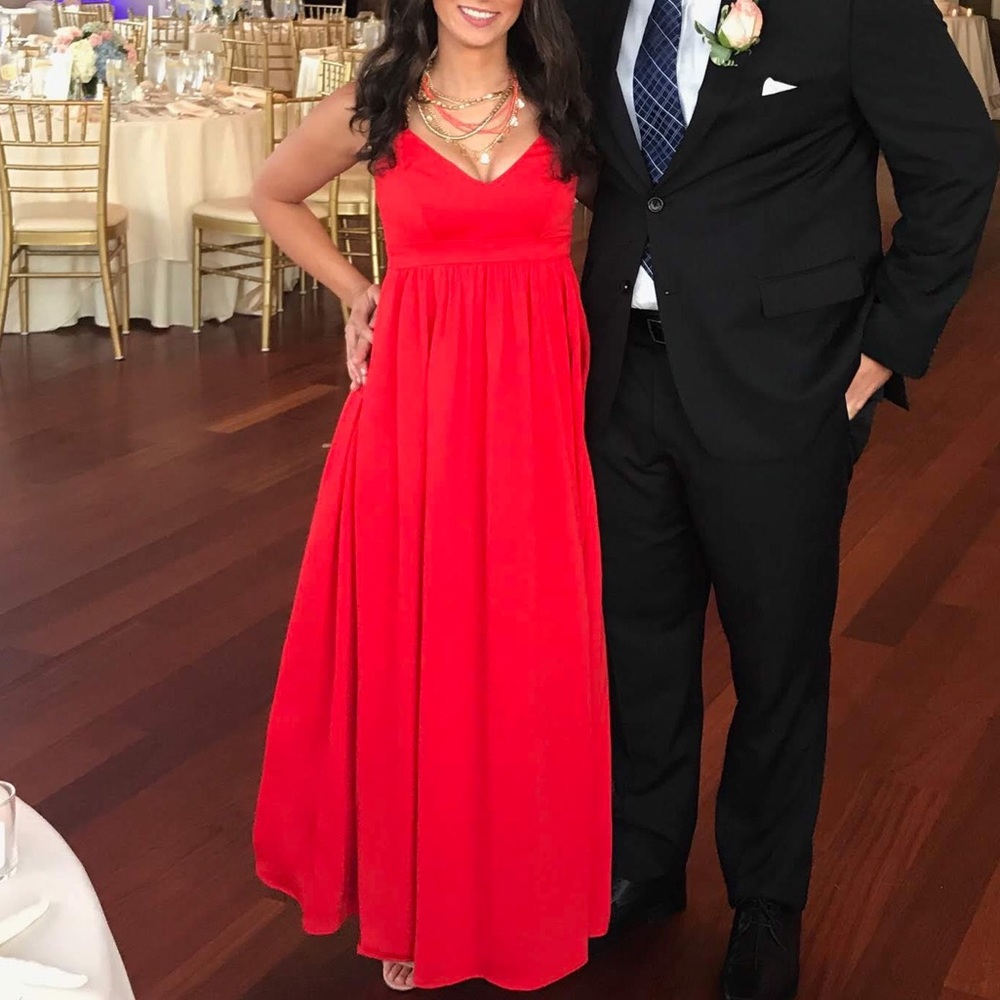 J Crew ❤️ vibrant long dress